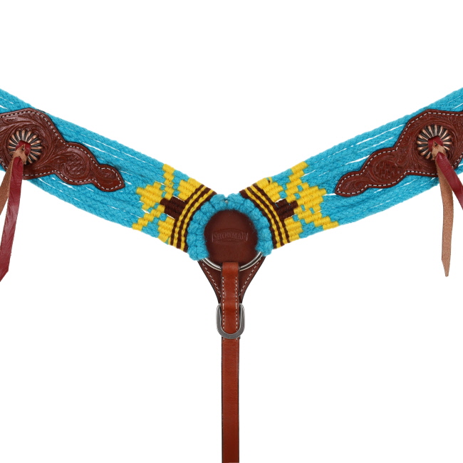 Showman Sunlit Sky Mohair Breastcollar #2