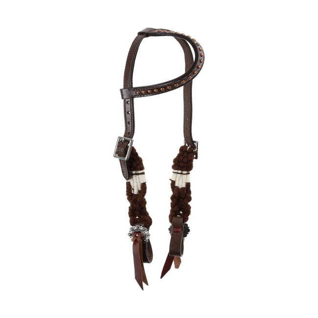 Showman High Desert Mohair One Ear Headstall and Breastcollar Set - Pony Size #2