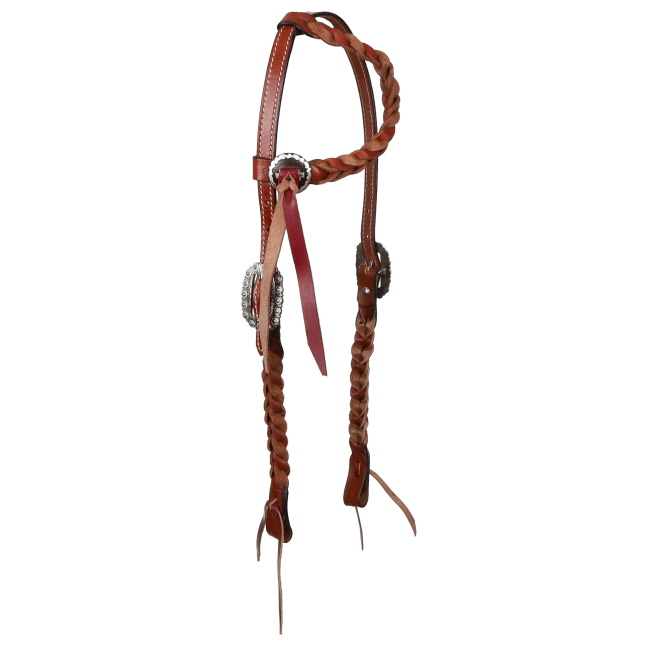 Showman Heritage Ring One Ear Headstall and Breastcollar Set #2