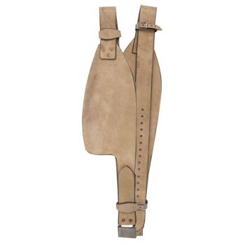Showman Smooth Roughout Leather Replacement Fenders