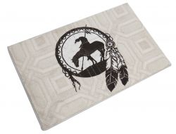 27" x 18" " The End of the Trail" floor mat