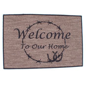 27" x 18" "Welcome To Our Home" floor mat