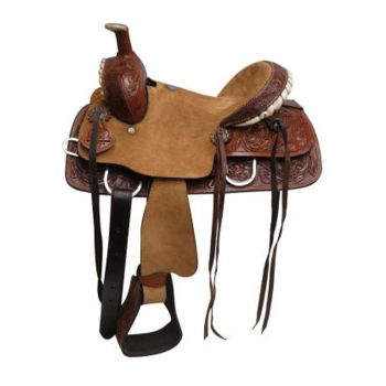 Double T Willow Youth Roper Style Saddle - 12, 13 Inch