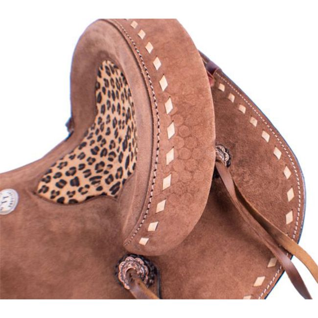 Double T Wildcat Youth Barrel Style Saddle - 10 Inch #3