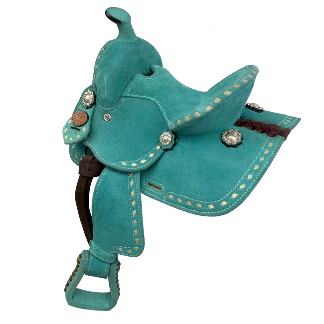 Double T Desert Drifter Western Saddle - 8 Inch #4