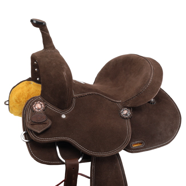 Double T Jolene Barrel Style Saddle - 12 Inch #3