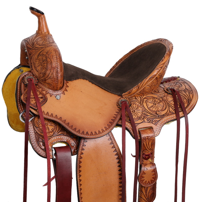 Double T Abilene Barrel Style Saddle - 15 Inch #2