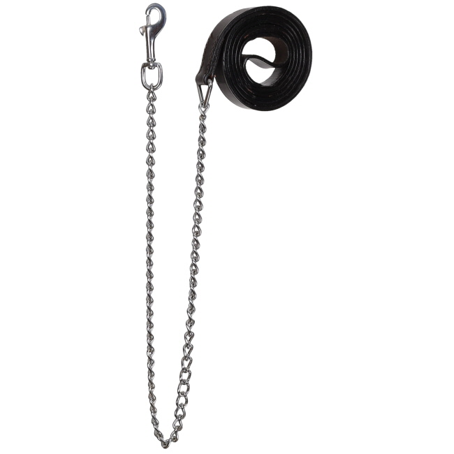 Showman Silver & Black Scroll Leather Show Halter with Lead - Mini #3