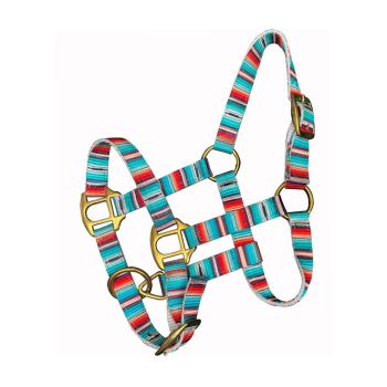 Showman Premium Nylon Serape Print Halter - Foal/Mini Size
