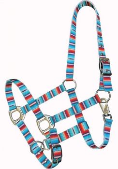 Kerbl Cabazada Classic Nylon Horse, blu, taglia 2
