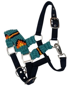 Showman Southwest Cotton Corded String Nylon Halter PONY SIZE