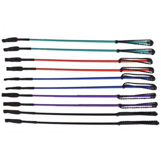 26" Molded Crop with rubber twisted wrist loop. Sold in color packs of 10!