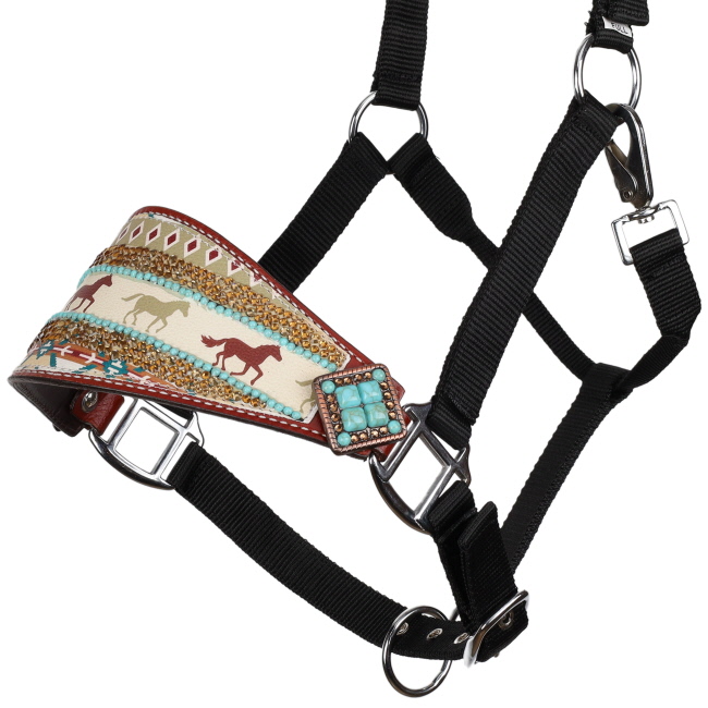 Showman Wild Hoof Echoes Bronc Halter #2