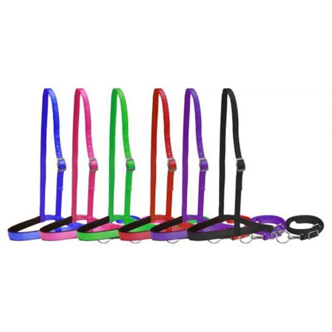 Showman Premium Nylon Noseband and Tiedown