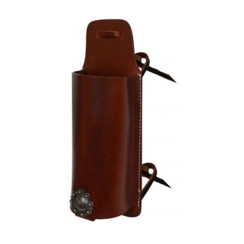 Showman Medium Leather Bottle Carrier