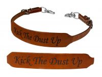 Showman Kick the Dust Up branded wither strap