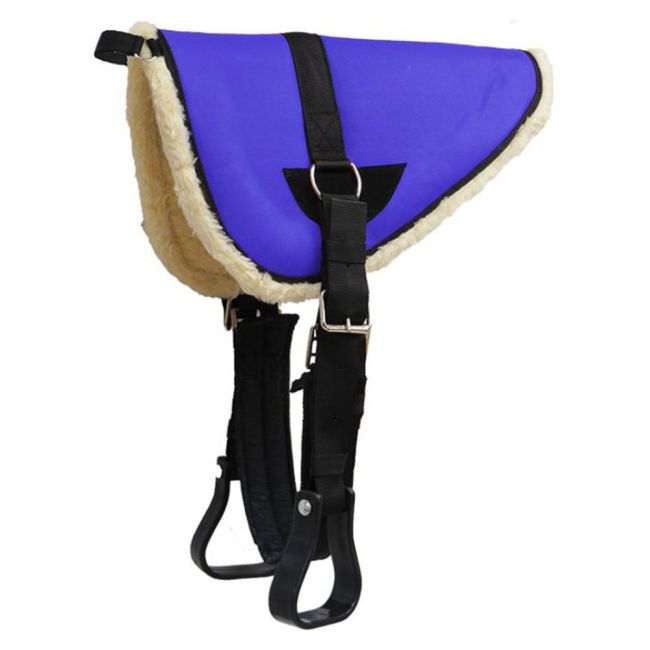 Youth&#47;Pony Kodel fleece bottom bareback pad with cordura nylon top #3