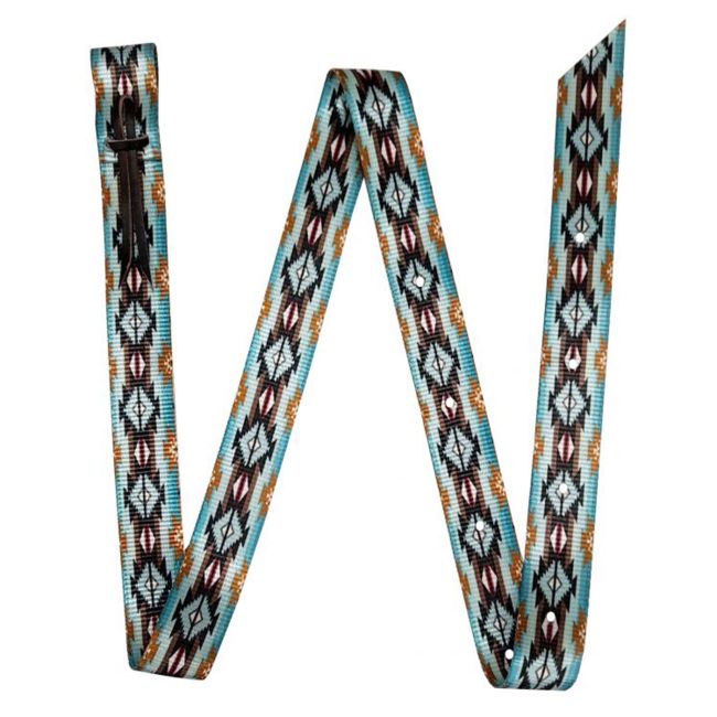Showman 6' x 1.75" Premium Quality Southwest Print Nylon Tie Strap
