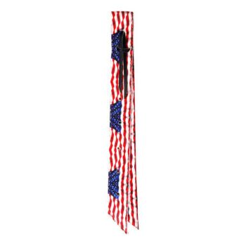 Showman  18" x 1.75" Premium Quality American Flag Off Billet