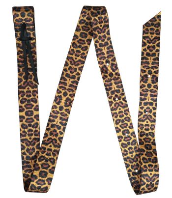 Showman 72" x 1.75" Premium Quality Cheetah Print Nylon tie strap
