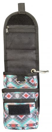 Showman Teal Aztec design codura cell phone&#47;accessory case #2