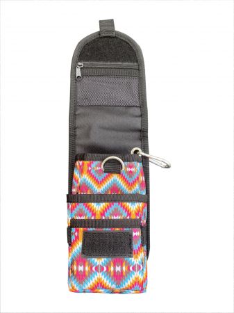 Showman Bright Pink Aztec Print design cordura cell phone&#47;accessory case #2
