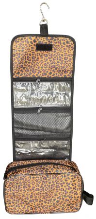 Showman Cheetah print roll up accessory bag
