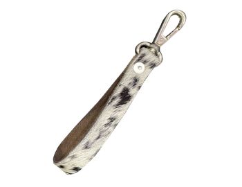 Showman Hair on Cowhide Wristlet Loop &#47; Keychain Clip #5