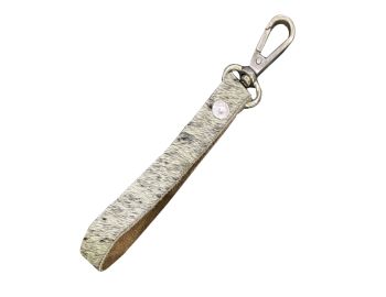 Showman Hair on Cowhide Wristlet Loop &#47; Keychain Clip #2