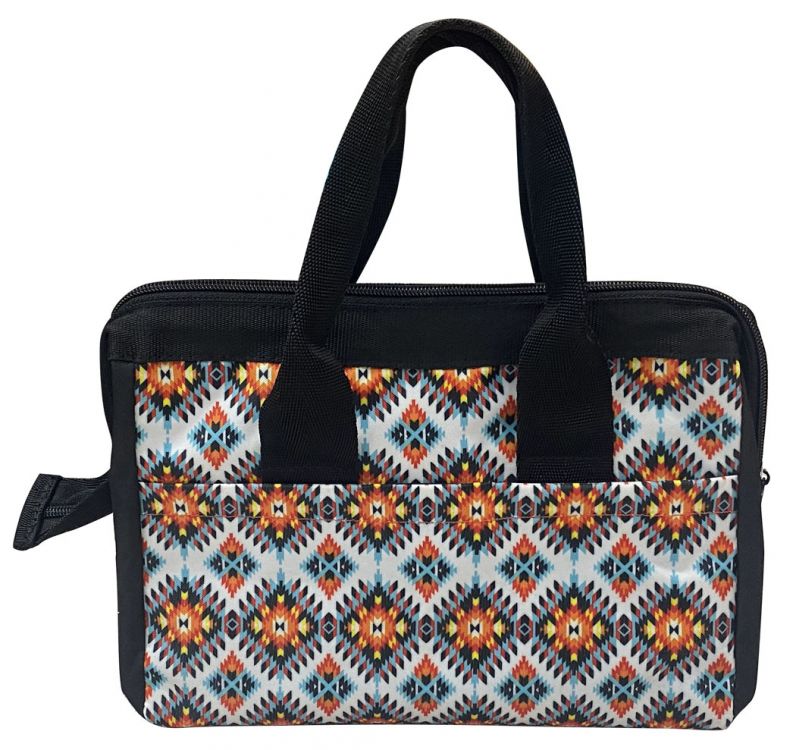 Showman Nylon Halter & Bridle Bag - Zipper Front Storage For Horse Tack