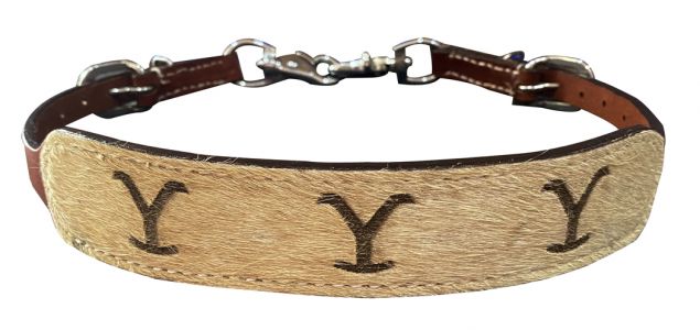Showman Leather Cowhide 'Y' Brand wither strap