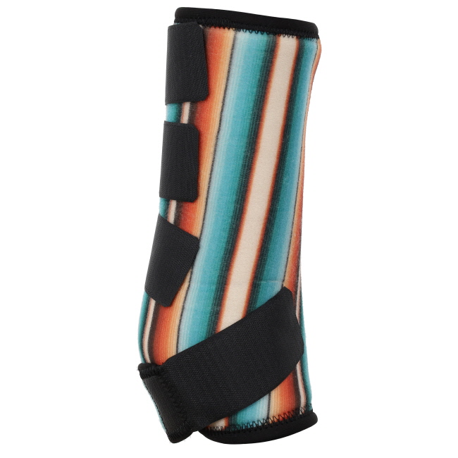 Showman Teal Serape Elite Equine Sports Medicine Boot #4