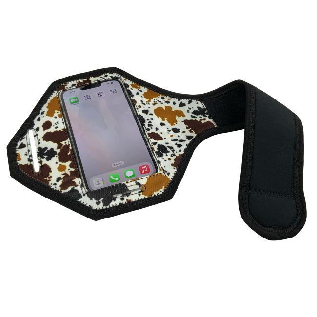 Showman Cow Print Phone Holster #2