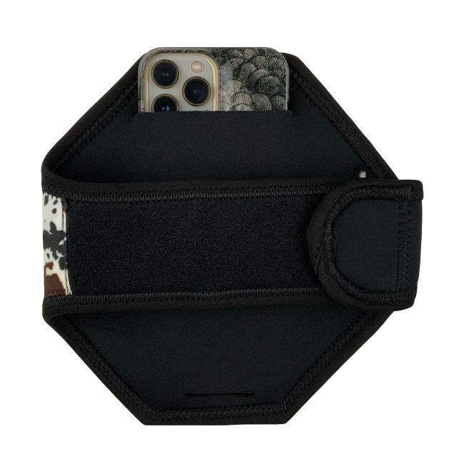 Showman Cow Print Phone Holster #3