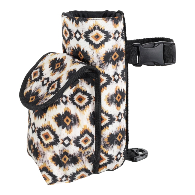 Showman Aztec Sunstone Insulated Nylon Bottle Carrier with Pocket