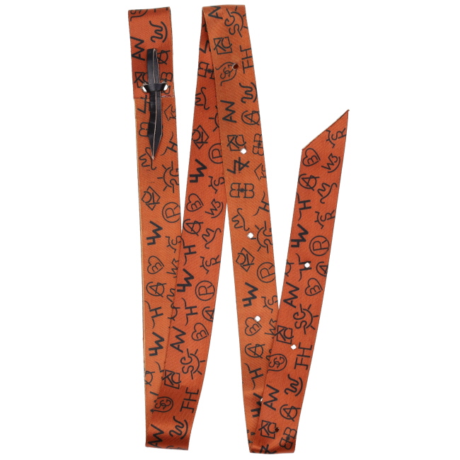 Showman Cowboy Code Nylon Tie Strap and Off Billet Set #3
