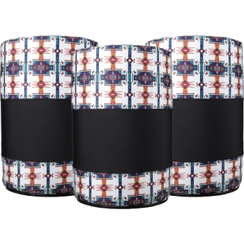 Showman Sagebrush Lycra Barrel Covers - Set of 3