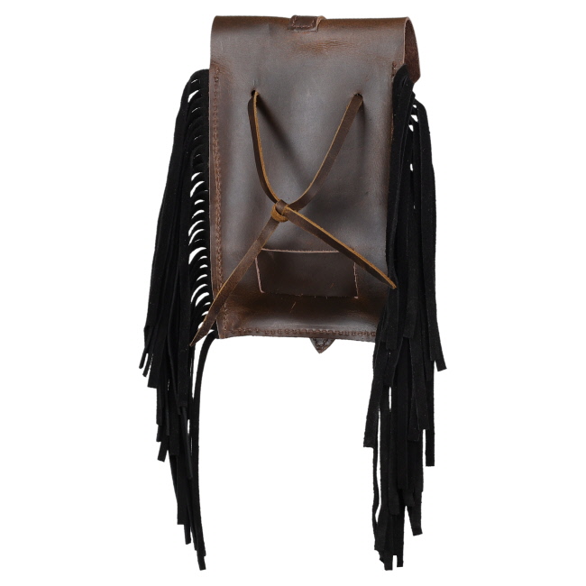 Showman Indigo Aztec Rear Cinch Bag #2