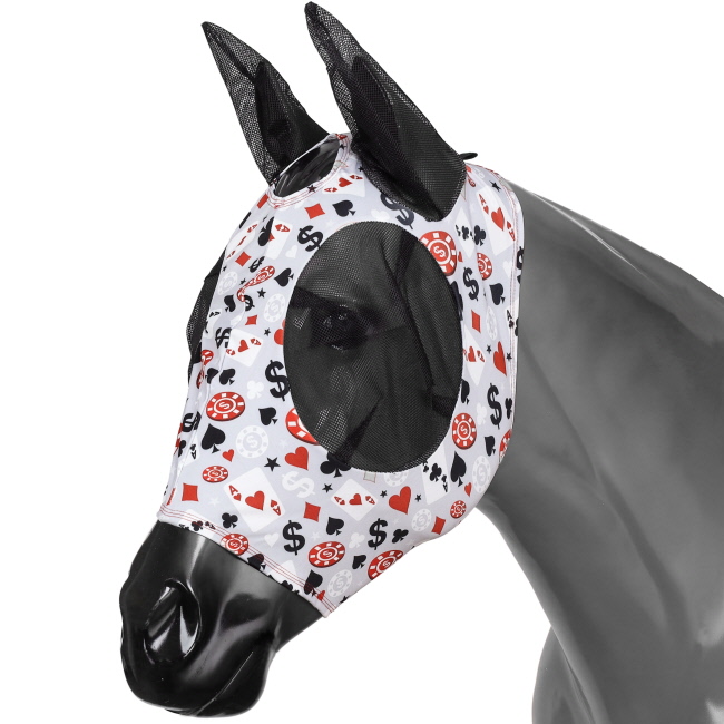 Showman Lucky Draw Lycra Fly Mask