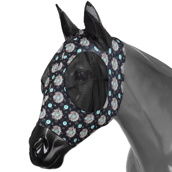 Showman Western Way Lycra Fly Mask