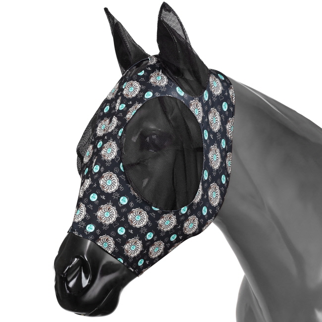 Showman Western Way Lycra Fly Mask
