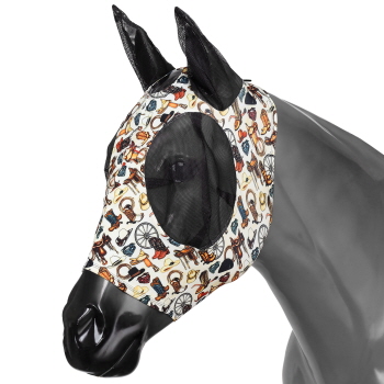 Showman Cowpoke Classic Lycra Fly Mask