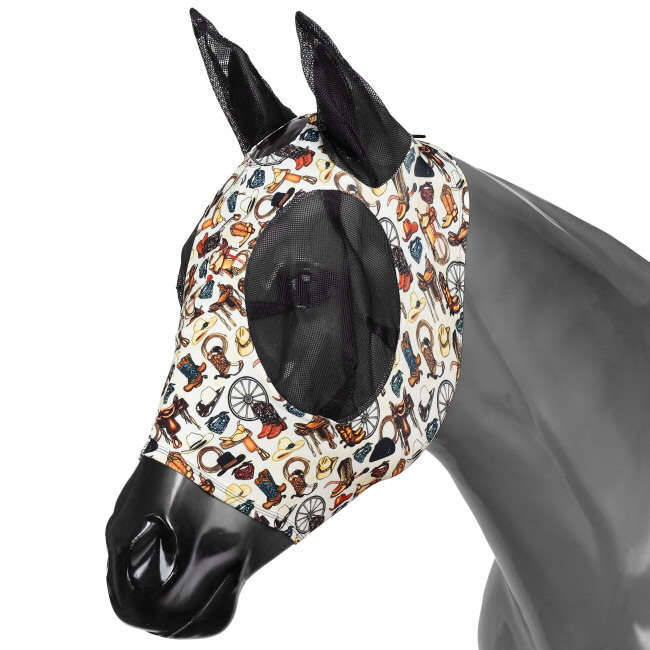 Showman Cowpoke Classic Lycra Fly Mask
