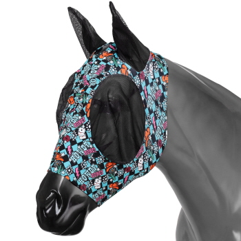 Showman Howdy Honey Lycra Fly Mask