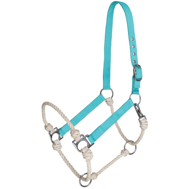 Showman Nylon Hybrid Halter #5