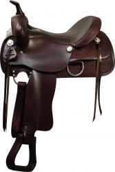 16", 17" Double T Pleasure Style Saddle. Full QH Bars