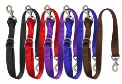 Showman Adjustable premium nylon tie down strap