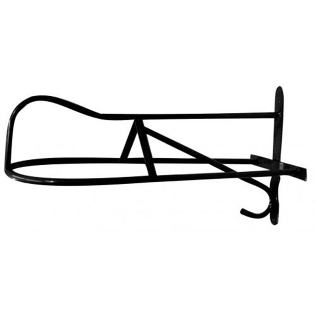 Western or English Wall Mount Saddle Rack with Bridle Hook #2