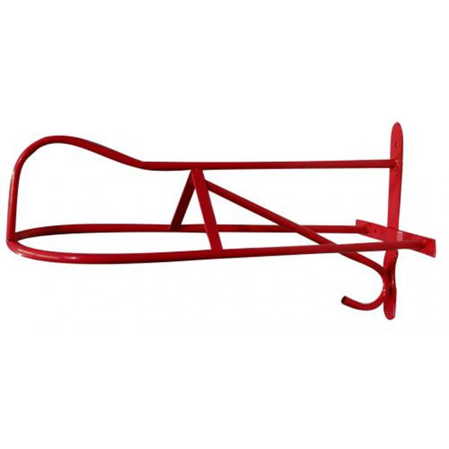 Western or English Wall Mount Saddle Rack with Bridle Hook #6