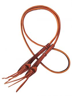 Showman 8ft Round Roping Reins